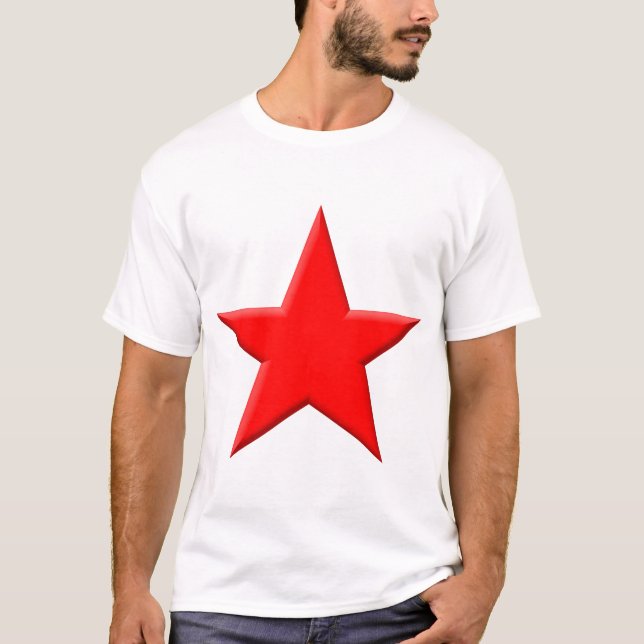 Star - Rot T-Shirt (Vorderseite)