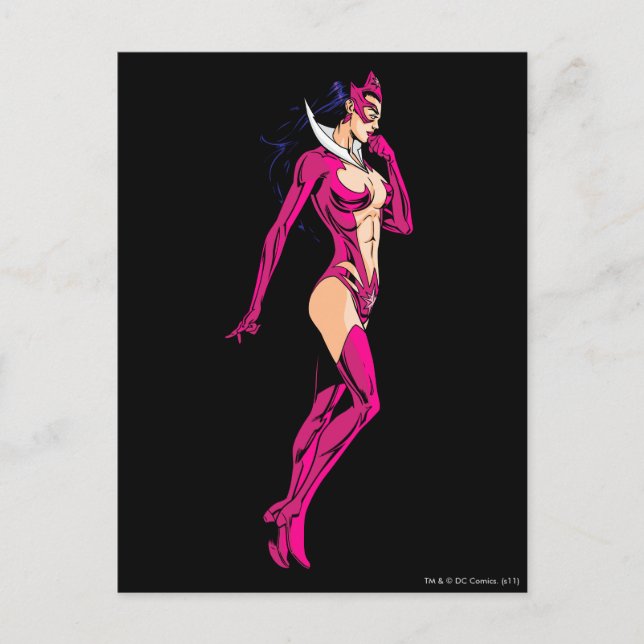 Star Sapphire 8 Postkarte (Vorderseite)