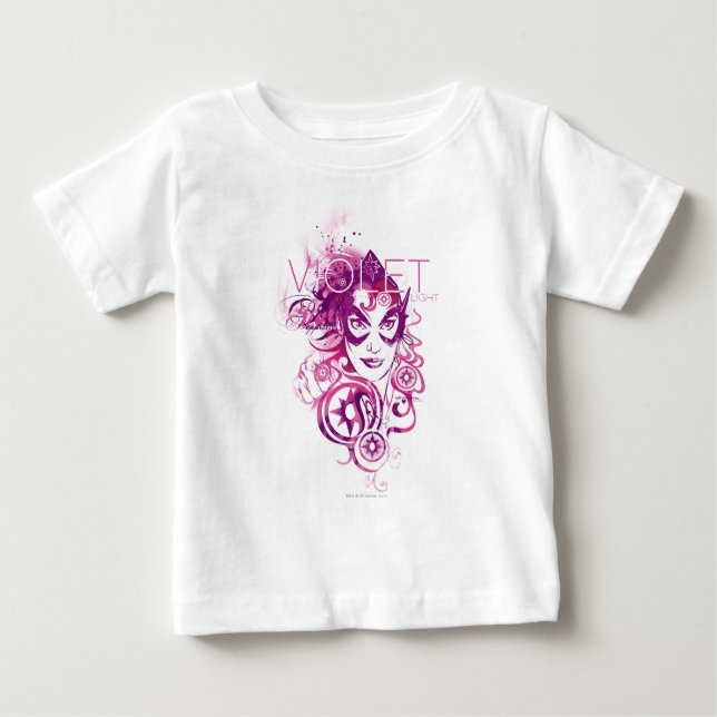 Star Sapphire Grafik 3 Baby T-shirt (Vorderseite)