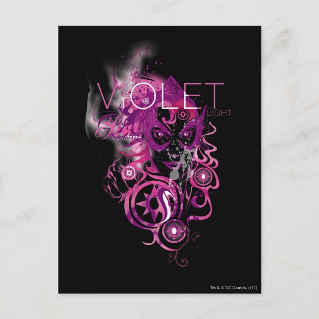 Star Sapphire Grafik 3 Postkarte (Vorderseite)