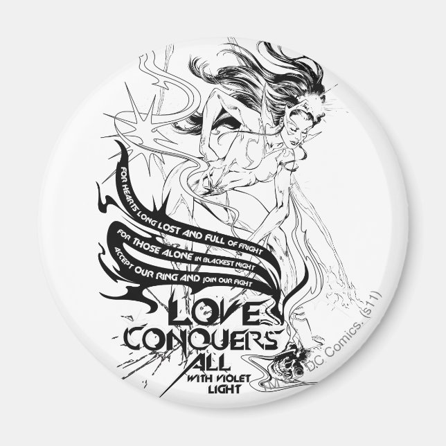 Star Sapphire Grafik 5 Magnet (Vorne)