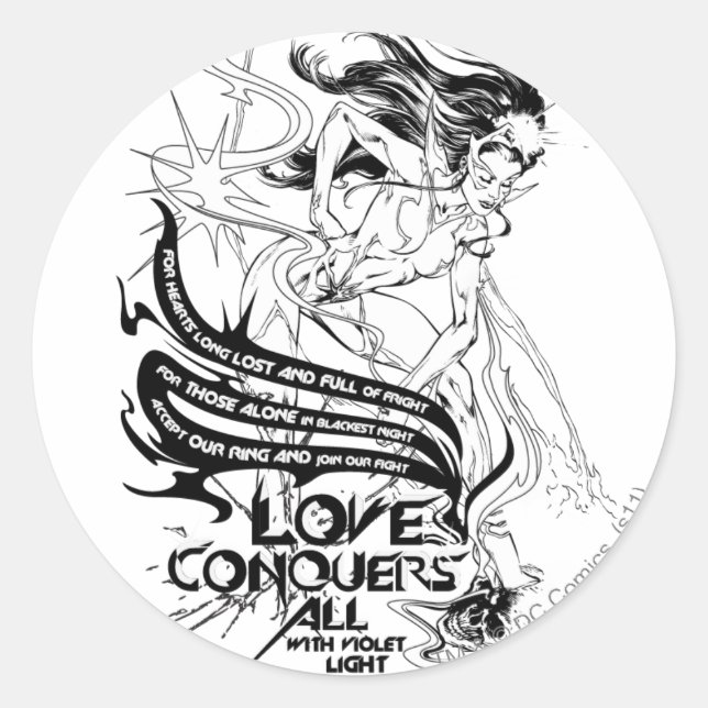 Star Sapphire Grafik 5 Runder Aufkleber (Vorderseite)