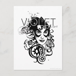 Star Sapphire Graphic 4 Postkarte