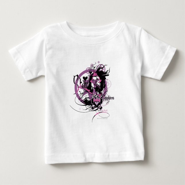 Star Sapphire Graphic 6 Baby T-shirt (Vorderseite)