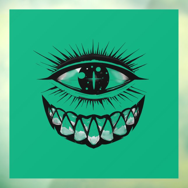 Star Scarred Cyclops Fensteraufkleber (Blatt 3)