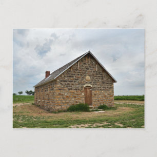 Star School, Bent Landkreis, Colorado Postkarte