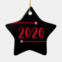 Star Shaped 2020 Personalisierte Weihnachten