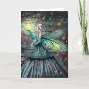 Star Shows Celestie Fairy Fantasy Art Karte