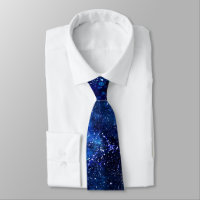 Star Sky Starfield Cosmos Stardust Krawatte