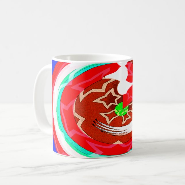 Star Space Art Kaffeetasse (Vorderseite Links)