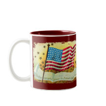 Star Spangled Banner American Flag Coffee Tasse