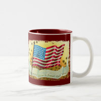 Star Spangled Banner American Flag Coffee Tasse