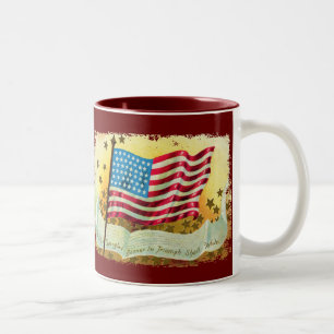 Star Spangled Banner American Flag Coffee Tasse