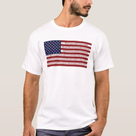 STAR SPANGLED BANNER - AMERIKANISCHE FLAG T-Shirt