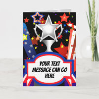 Star Spangled Banner Gruß/Note Card