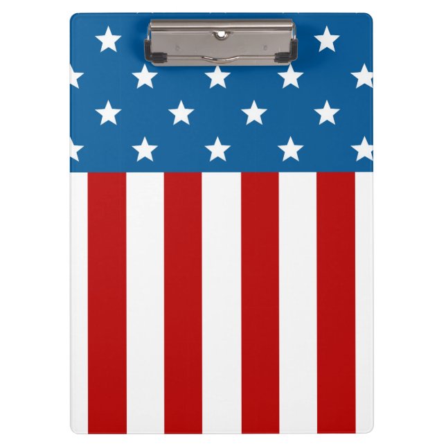 Star Spangled Banner Klemmbrett (Vorderseite)