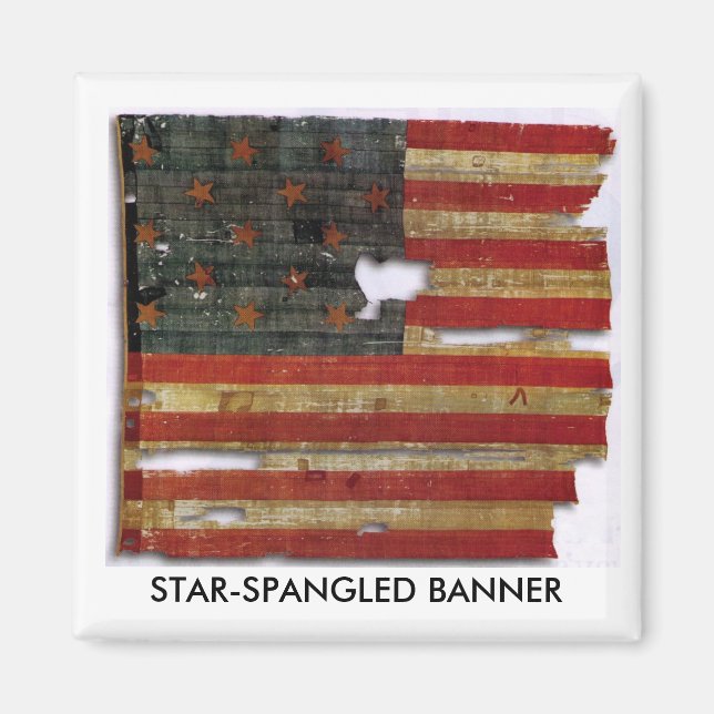 STAR-SPANGLED BANNER MAGNET (Vorne)