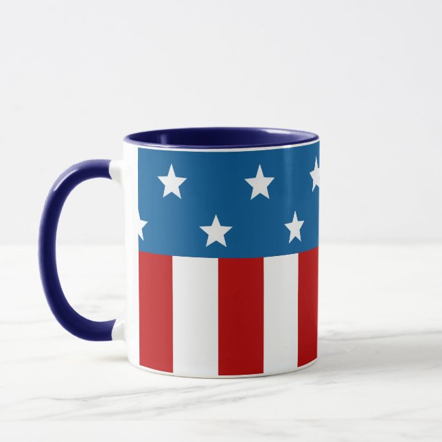 Star Spangled Banner Tasse (Links)