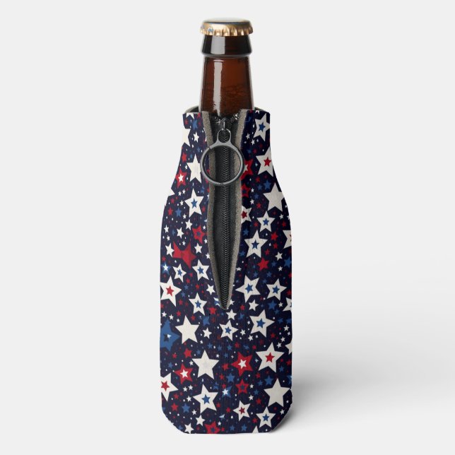 Star-Spangled Celebration Flaschenkühler (Flasche Rückseite)