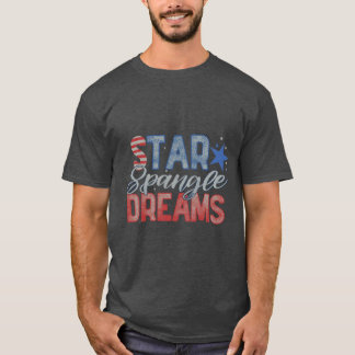 Star-Spangled Dreams: Patriotic T - Shirt Design