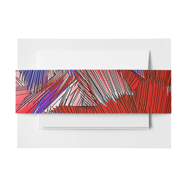 Star Spangled Einladungsbanderole (Vorderseite Beispiel)