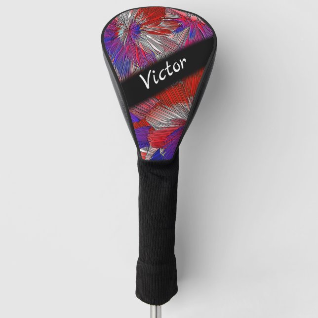 Star Spangled Personal Golf Headcover (Vorderseite)