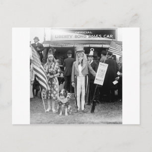 Star-Spangled Sales: 1918 Postkarte