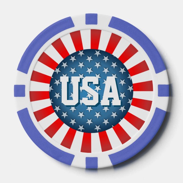 Star-Spangled Style Pokerchips (Vorderseite)