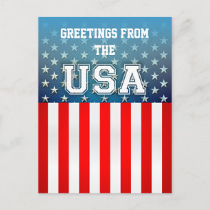 Star-Spangled Style Postkarte