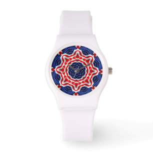 Star Spangled Timepiece Armbanduhr