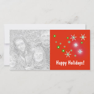 Star Sparkle Holidays Feiertagskarte