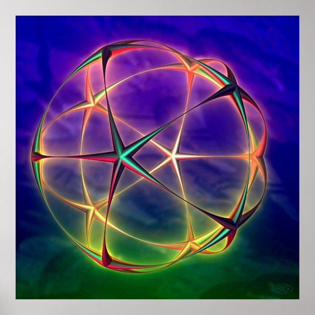 Star Sphere Poster (Vorne)