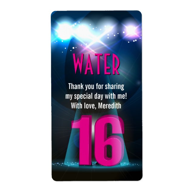 Star Spotlight Pink Sweet 16 Gefallen (Vorne)