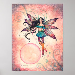 Star Stepper Fairy Fantasy Art Poster