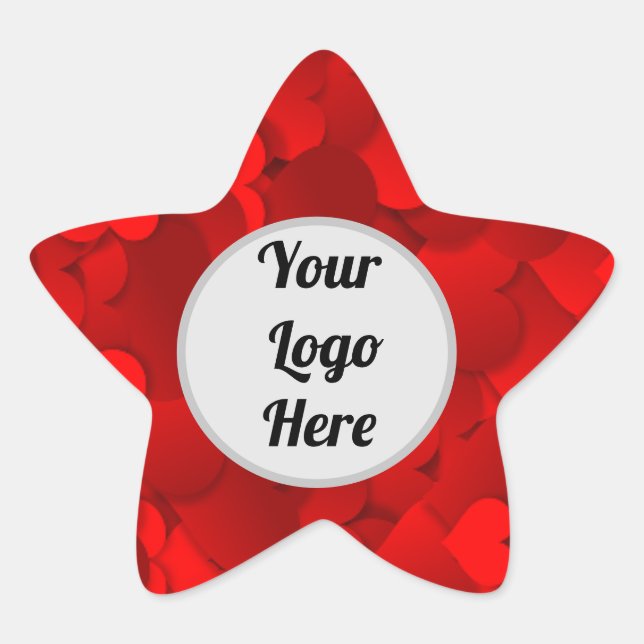 Star Stern-Aufkleber (Vorderseite)