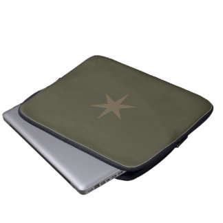 Star Stern khaki olive Laptopschutzhülle