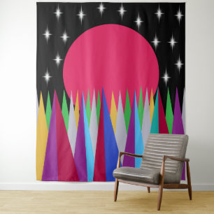 Star Sunset Tapestry Wandteppich