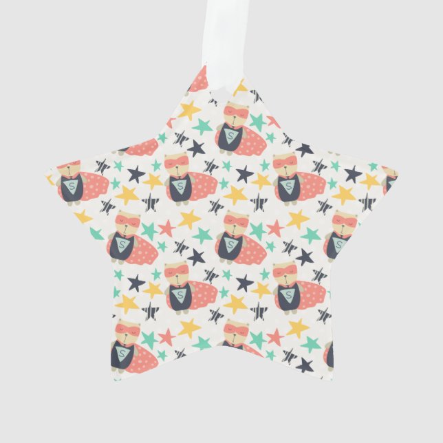 Star Super Hero Ornament (Rückseite)