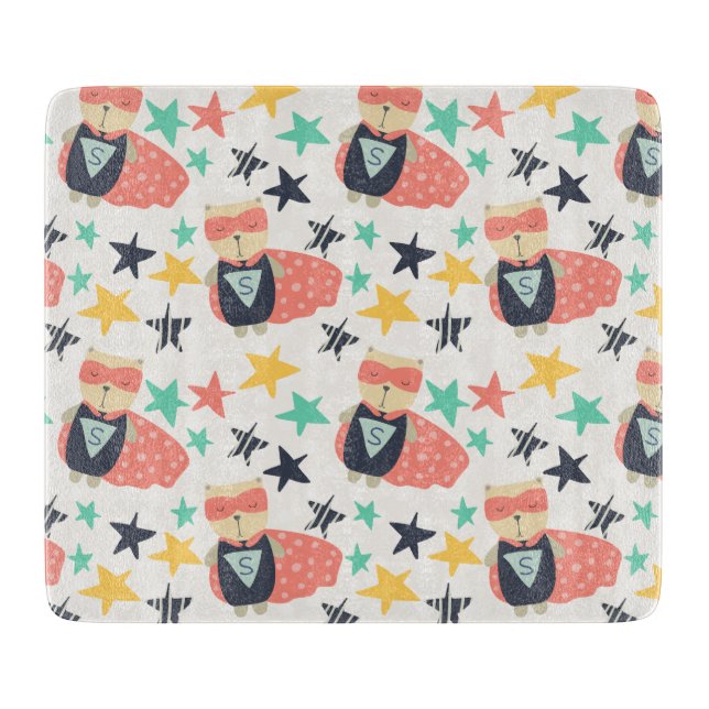 Star Super Hero Schneidebrett (Vorderseite)