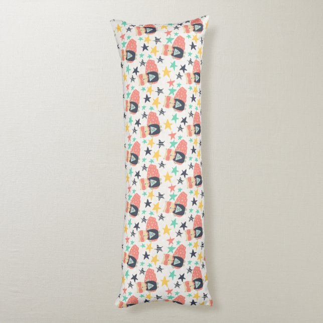 Star Super Hero Seitenschläferkissen (Rückseite (Vertikal))