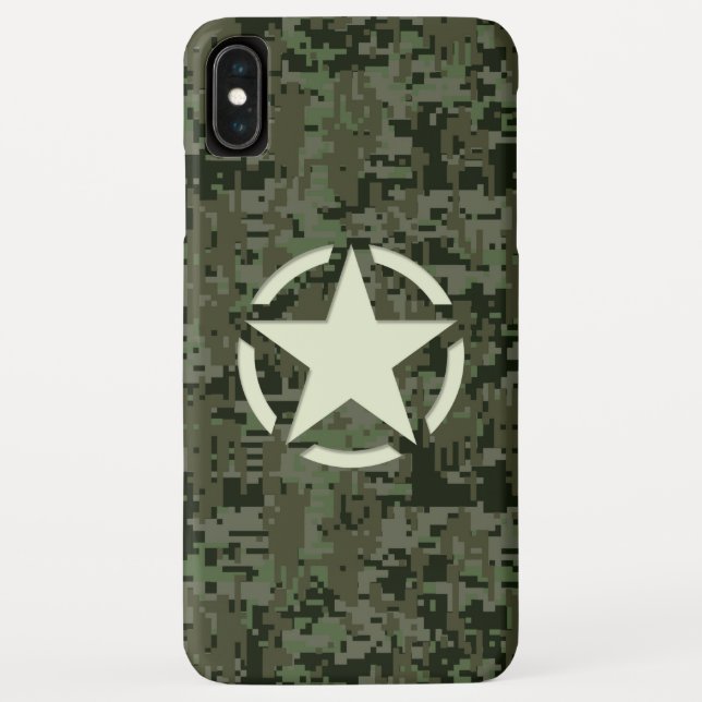 Star Tag Decal Digital Camouflage Style Case-Mate iPhone Hülle (Rückseite)