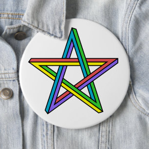 Star-Taste für optische Täuschung Button