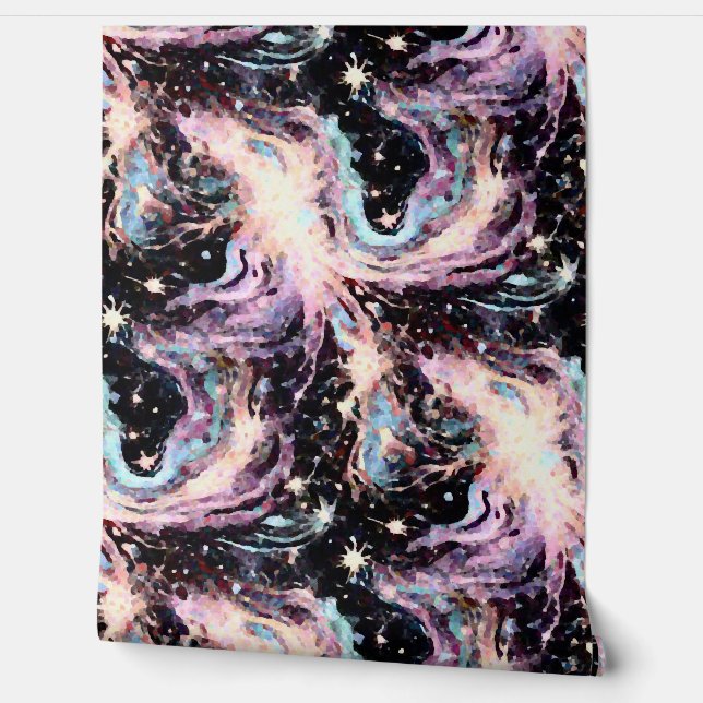 Star Trails Tapete (Abrollen)