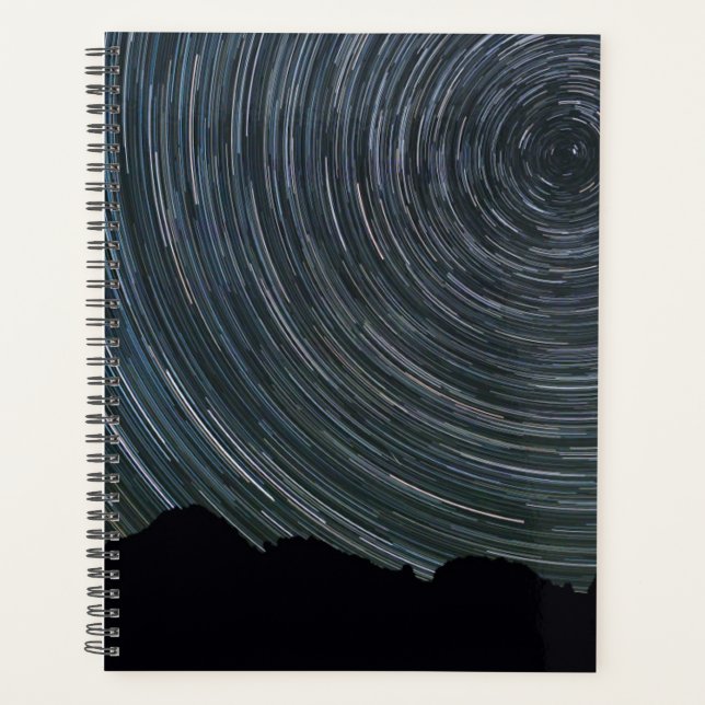 Star Trails um Polaris herum | Ingalls Pass Planer (Vorderseite)