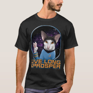 Star Trek: Die originale Spock Cat Live T-Shirt