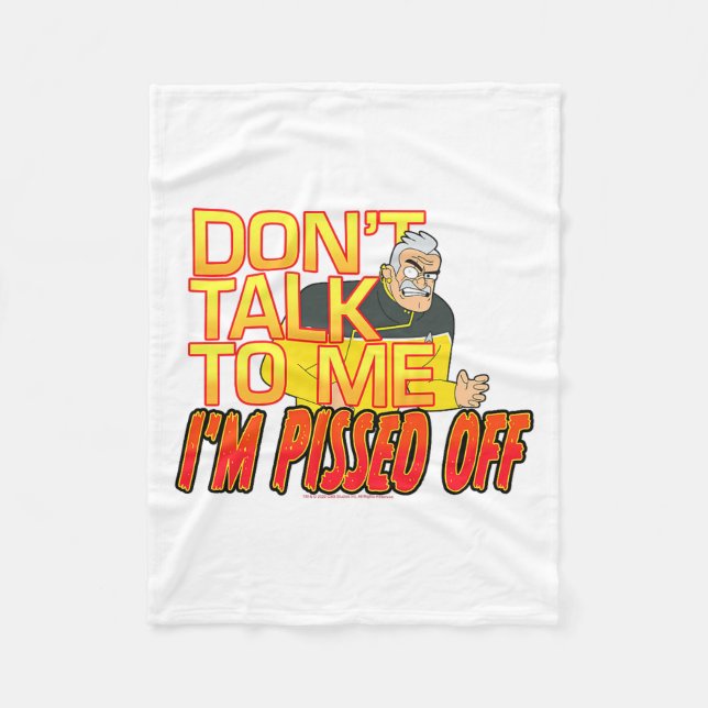 Star Trek_ Lower Decks Shaxs Ed Off Quote Premium  Fleecedecke (Vorderseite)