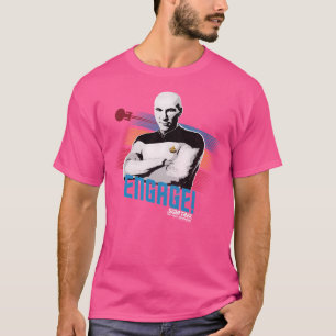 Star Trek: Retro Vintag Picard T-Shirt