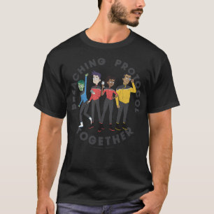 Star Trek Untere Decks brechen Protokoll zusammen T-Shirt