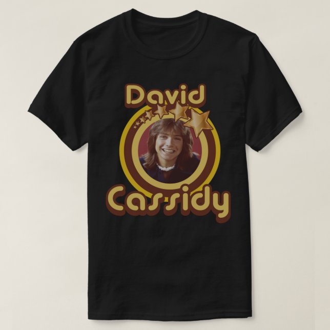 Star Tribute David Cassidy Classic T - Shirt (Design vorne)