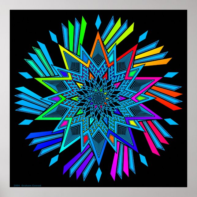 Star Twirl Poster (Vorne)